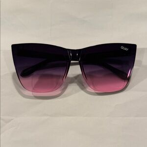 Quay Australia Gradient Sunglasses in Purple and Pink